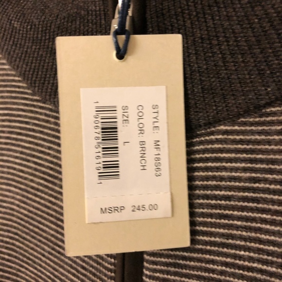 NWT Peter Millar 100% Merino Wool Quarter Zip - Picture 6 of 7
